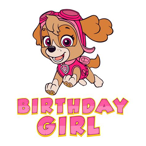 30 Cute Paw Patrol Skye Birthday Girl Svg Inspire Uplift