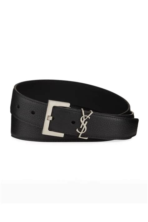 Amiri Mens Leather Logo Belt Neiman Marcus