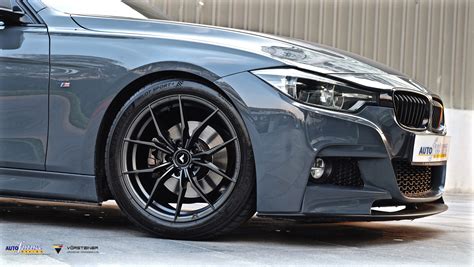 Bmw F30 3 Series Equipped With A Set Of Vorsteiner V Ff 108 Wheels