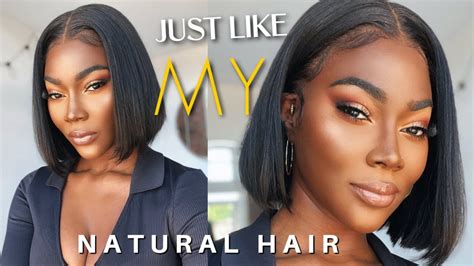 Relaxed Hair Or A Wig New Air Lace Install For Beginners My First