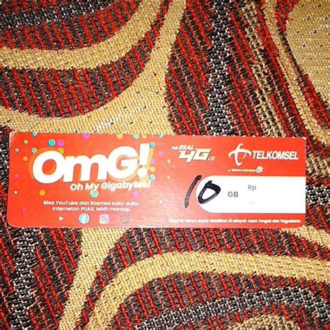 Jual VOUCHER TELKOMSEL 10 GB OMG MURAH Shopee Indonesia