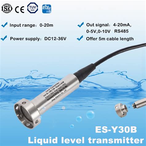 Liquid Level Transmitter Anti Clogging Type Sediment Water Level