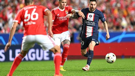 Champions League PSG Held 1 1 At Benfica Despite Messi Stunner Sportstar