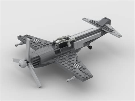 Lego Moc Ww2 Plane By Themocdude Rebrickable Build With Lego