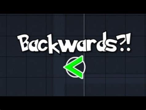 Gd Tutorial Dash Orb Backwards Geometry Dash Tutorials Youtube