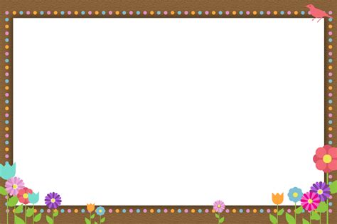 Flowers Borders Png Transparent Images Png All