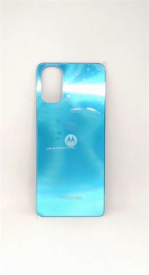 Tampa Traseira Moto G22 XT2231 Azul Nova Original Motorola Tampa