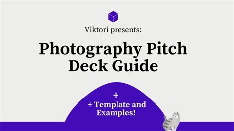 Photography Pitch Deck Guide Template Ideas And More Viktori