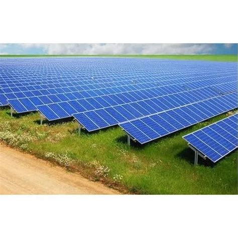 Cuboid 2mx1m Solar Power Plants For Industrial Use At Best Price In