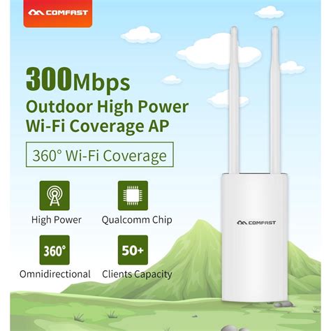 Comfast Cf Ew Mbps Ghz High Power Outdoor Ap Degree Omni