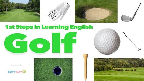 English Vocabulary Golf Youtube