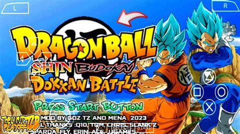 INCRÍVEL Dragon Ball Shin Budokai 2 DOKKAN BATTLE ISO 2023