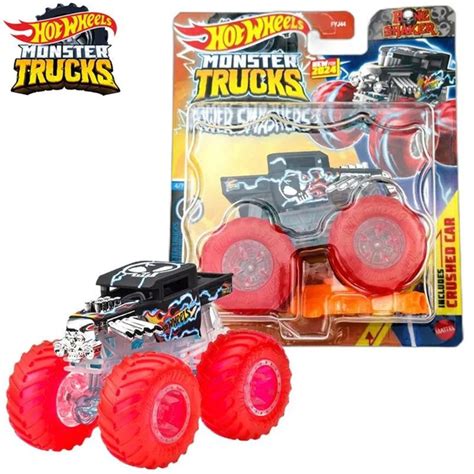 Машинка Hot Wheels Монстр трак FYJ BONE SHAKER купить с доставкой по выгодным ценам в