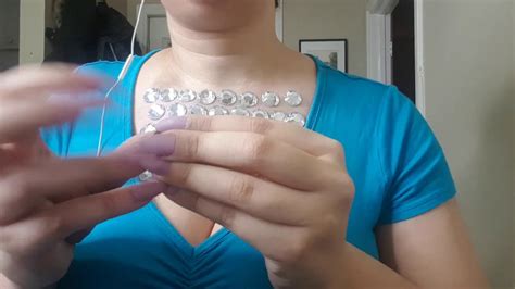 Asmr Jewel Rhinestone Tapping And Scratching Camera Tapping Nail Tapping No Talking 💎💎💎