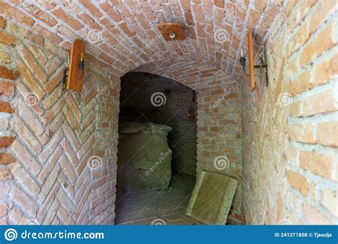 Ancient Tumulus on a Display for Visitors. Stock Photo - Image of ...