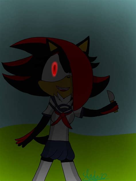 Yandere Shadina The Hedgehog By Jojothefoxwolf On Deviantart