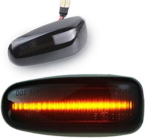 Doled Led Seitenblinker Blinker Schwarz Black Smoked Amazon De Auto