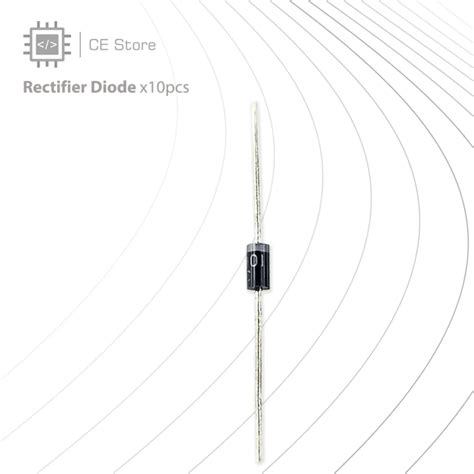 Rectifier Diode X 10pcs Electrical Circuitry And Parts Converting Dc To
