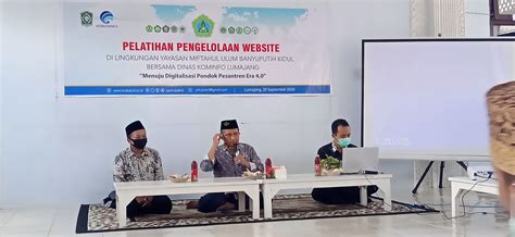 Mts Miftahul Ulum 2 Ikuti Pelatihan Pengelolaan Website Bersama Dinas Kominfo Lumajang Mts