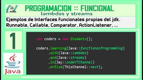 Programaci N Funcional En Java Interfaces Funcionales Propias Del Jdk