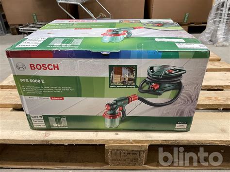 Färgspruta - BOSCH PFS 5000 E | Blinto auktioner