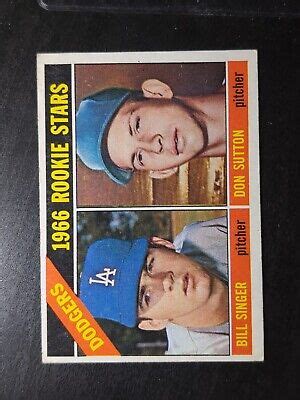 1966 Topps Set Break 288 Don Sutton RC Rookie Card EBay