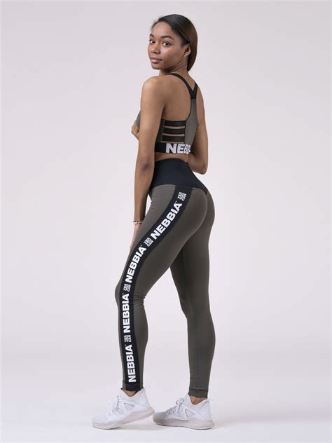 Лосины NEBBIA Power Your Hero iconic leggings 531 SAFARI - купить по ...