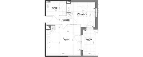 Plan Appartement T De M Neuf R Sidence Rive Gauche