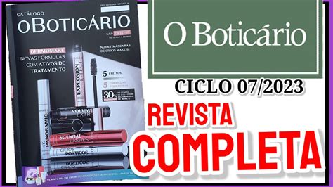 Revista O Botic Rio Ciclo Completa Kits Dia Dos Namorados