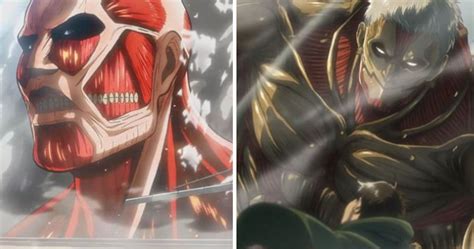 Attack On Titan: The 9 Titans, Ranked From Weakest To Most Powerful