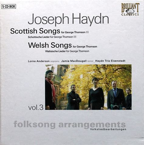 Haydn Folksong Arrangements Vol 3 Scottish And Welsh Songs Lorna