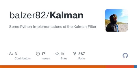 Github Balzer Kalman Some Python Implementations Of The Kalman Filter