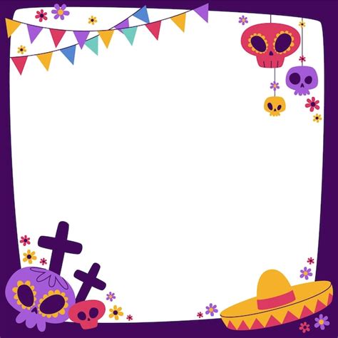 Im Genes De Marco Dia De Muertos Descarga Gratuita En Freepik