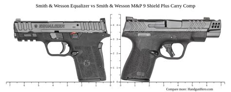 Smith And Wesson Equalizer Vs Smith And Wesson Mandp 9 Shield Plus Carry Comp