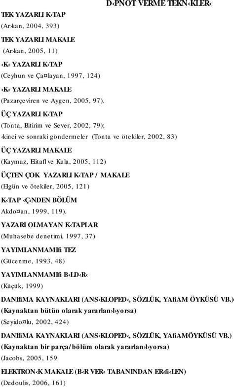 MAL ÇÖZÜM DERG S HAKEMS Z YAZILAR Ç N YAZIM KURALLARI PDF Ücretsiz