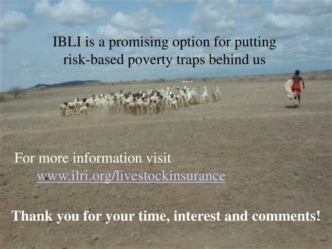 Ppt Index Based Livestock Insurance Ibli For Northern Kenya