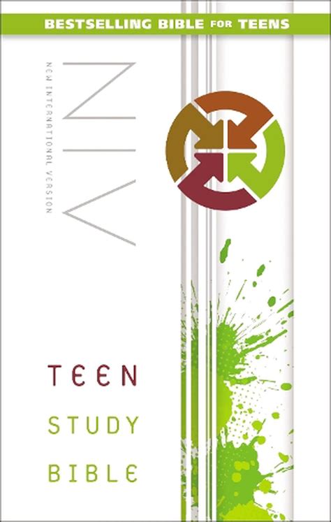 Niv Teen Study Bible Paperback By Zondervan Hardcover 9780310745501