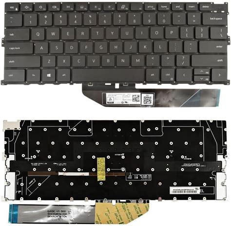 Antwelon Reaplcement Laptop Keyboard Backlight For Dell Xps