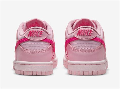 Nike Dunk Low Triple Pink Dh9765 600 Gs Release Date Sbd