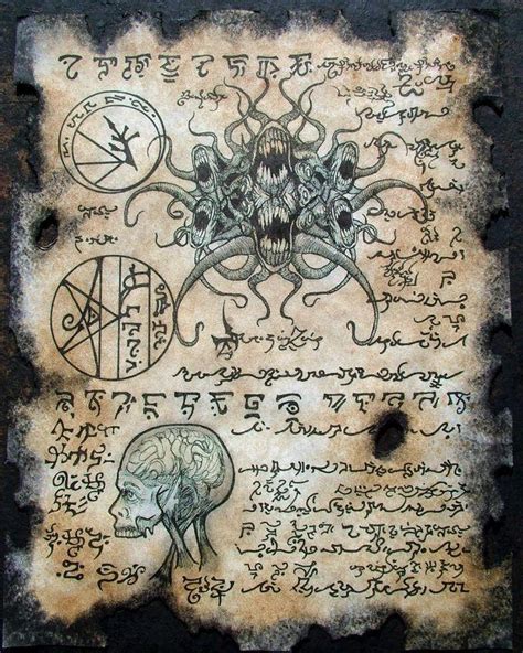 Yog Sothoth Rituals Cthulhu Larp Necronomicon Grimoire Demons Magick