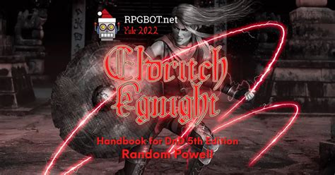 Eldritch Knight Fighter Handbook Dnd 5e Subclass Guide Rpgbot