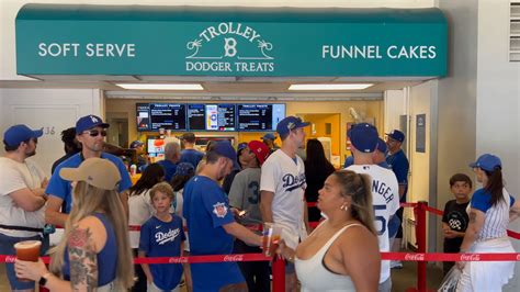 Trolly Treats at Dodger Stadium