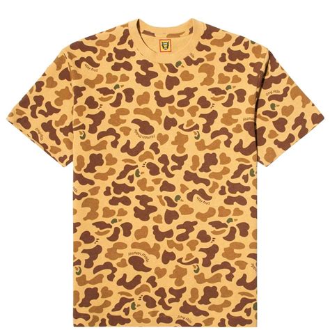 Duck Camo T Shirt Beige Bodega