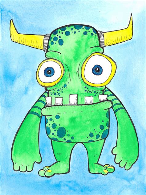 Monster 5 — Eric Scott Art Studio