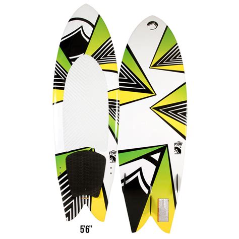 Liquid Force Fish Wakesurf Board W Handle 2013 Evo Outlet