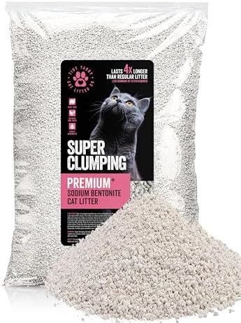 Natural Premium Super Clumping Cat Litter L Kg Bentonite Clay Cat