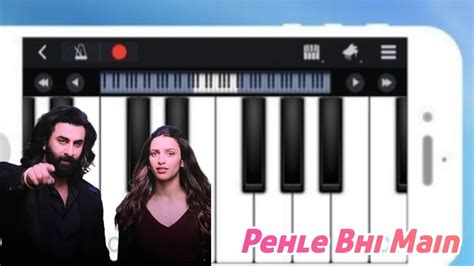 Pehle Bhi Main Easy Piano Notes Vishal Mishra Tripti Dimri