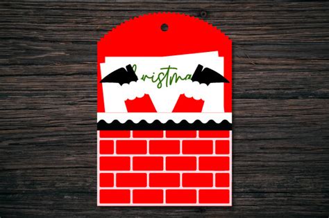 Christmas Gift Card Holder Svg Graphic By ABStore Creative Fabrica