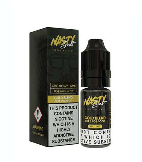 Gold Blend Nasty Juice Ml Mg Y Mg L Quido Con Sales De