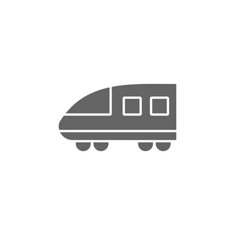 Modern High Speed Train Vector Icon Vector Art At Vecteezy